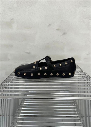 Mary jenny studs small chain shoe Sort D1020060 Ganni 